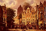 Willem Koekkoek Rotterdam painting